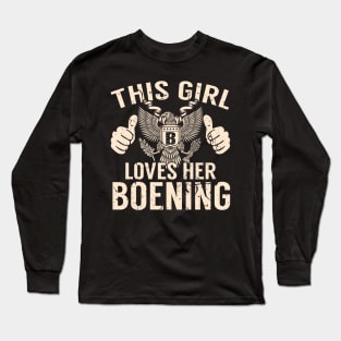 BOENING Long Sleeve T-Shirt